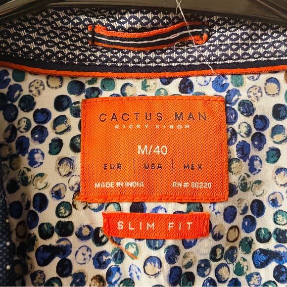 Cactus Man button down - Picture 3 of 4